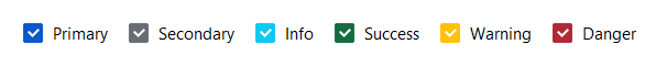 Checkbox accent colors — light theme