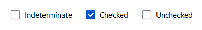 Checkbox — light theme