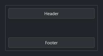 Column spacer — dark theme