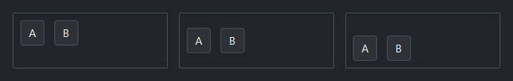 HStack alignment — dark theme