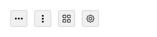 MenuButton icon-only — light theme