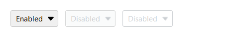 MenuButton states — light theme