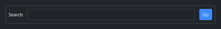 Row grow — dark theme