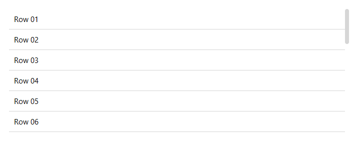 ScrollView — light theme