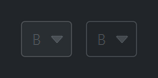 SelectButton disabled — dark theme