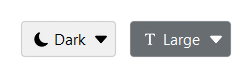 SelectButton with icon — light theme