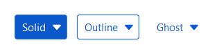 SelectButton style variants — light theme