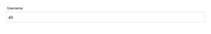 TextField validation — light theme