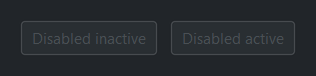 ToggleButton disabled — dark theme