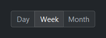 ToggleGroup — dark theme