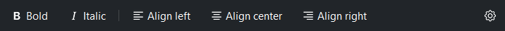 Toolbar separators and spacers — dark theme