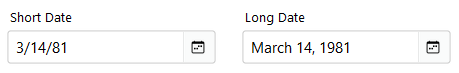 dateentry formats